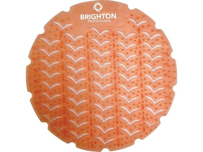 Brighton Professional Sanor Breeze Urinal Screen, Mandarin, 10/Box (BPR28632)