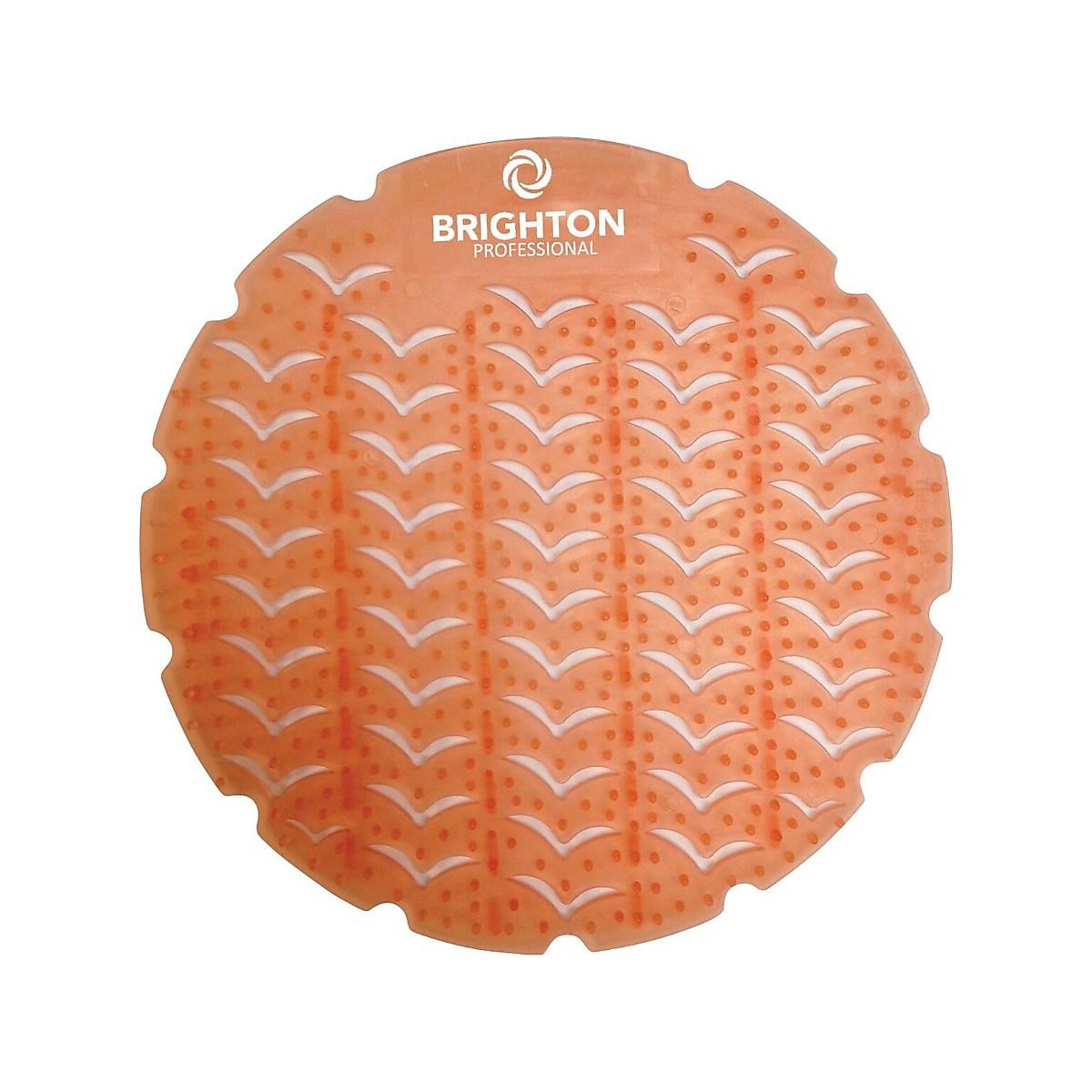 Brighton Professional Sanor Breeze Urinal Screen, Mandarin, 10/Box (BPR28632)