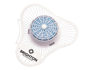 Brighton Professional Non-Para Urinal Screen with Block, Berry, 12/Box (BPR28610)