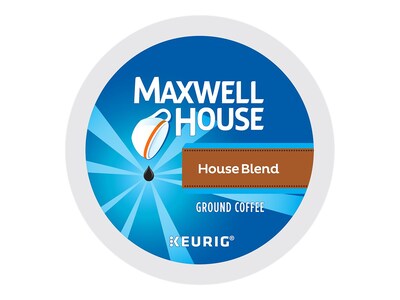 Maxwell House House Blend Coffee Keurig® K-Cup® Pods, Medium Roast, 24/Box (5303)
