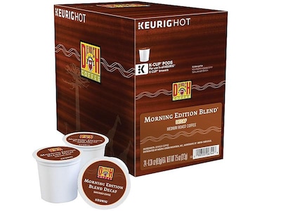 Diedrich Morning Edition Blend Decaf Coffee, Keurig® K-Cup® Pods, Medium Roast, 24/Box (6744)