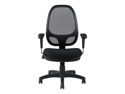 Offices To Go Mesh Fabric Manager Chair, Black (OTG11641B)