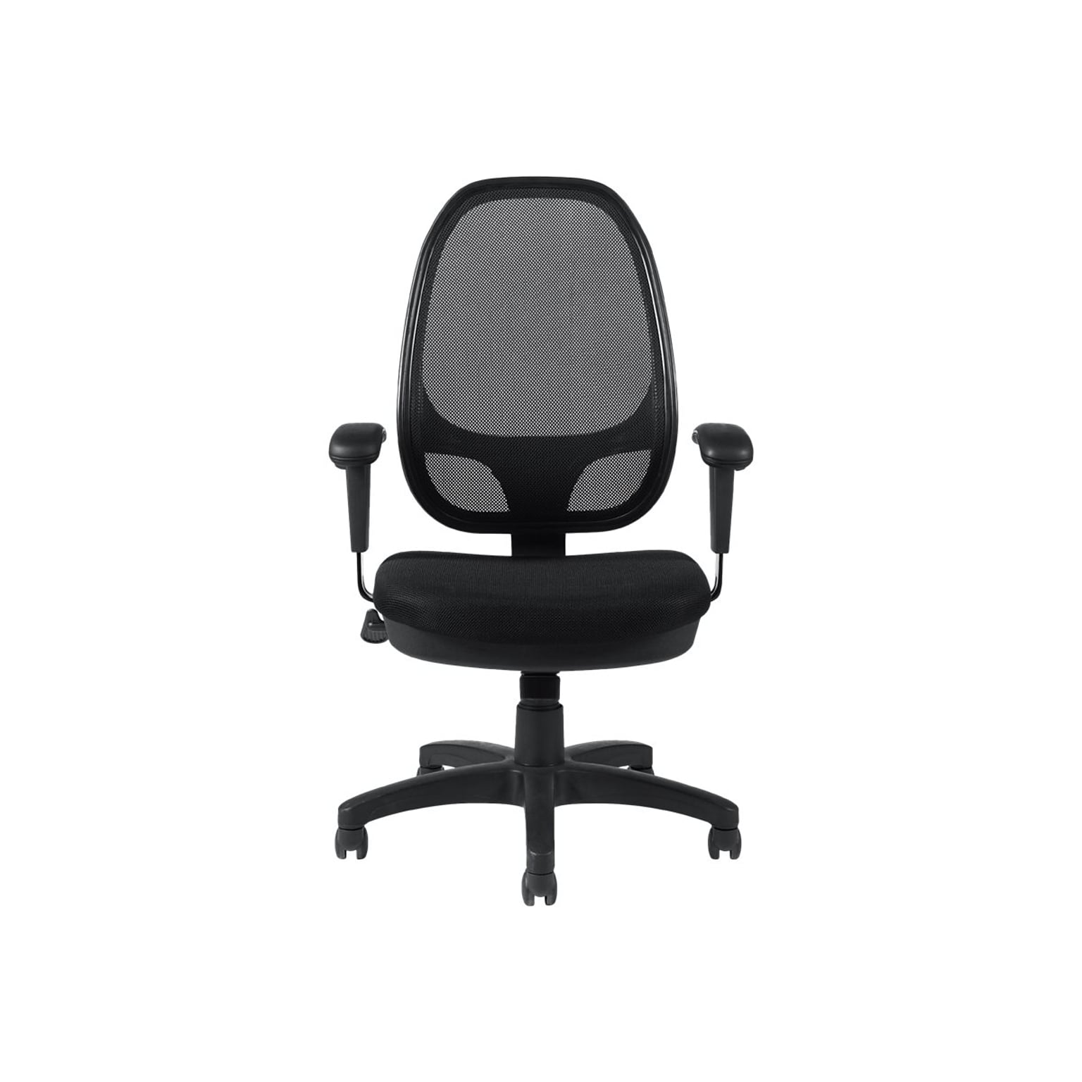 Offices To Go Mesh Fabric Manager Chair, Black (OTG11641B)