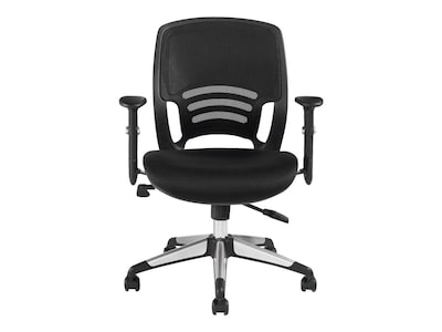 Offices To Go Fabric Manager Chair, Mesh Black (OTG11686B)