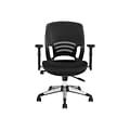 Offices To Go Fabric Manager Chair, Mesh Black (OTG11686B)