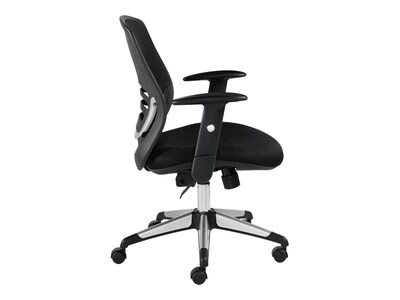 Offices To Go Fabric Manager Chair, Mesh Black (OTG11686B)