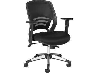 Offices To Go Fabric Manager Chair, Mesh Black (OTG11686B)