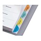 Wilson Jones View-Tab Blank Polypropylene/PP Dividers, 8-Tab, Multicolor (W55063)