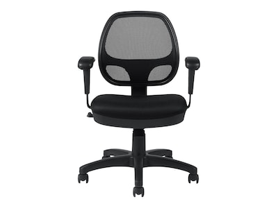 Offices To Go Mesh Fabric Manager Chair, Black (OTG11647B)