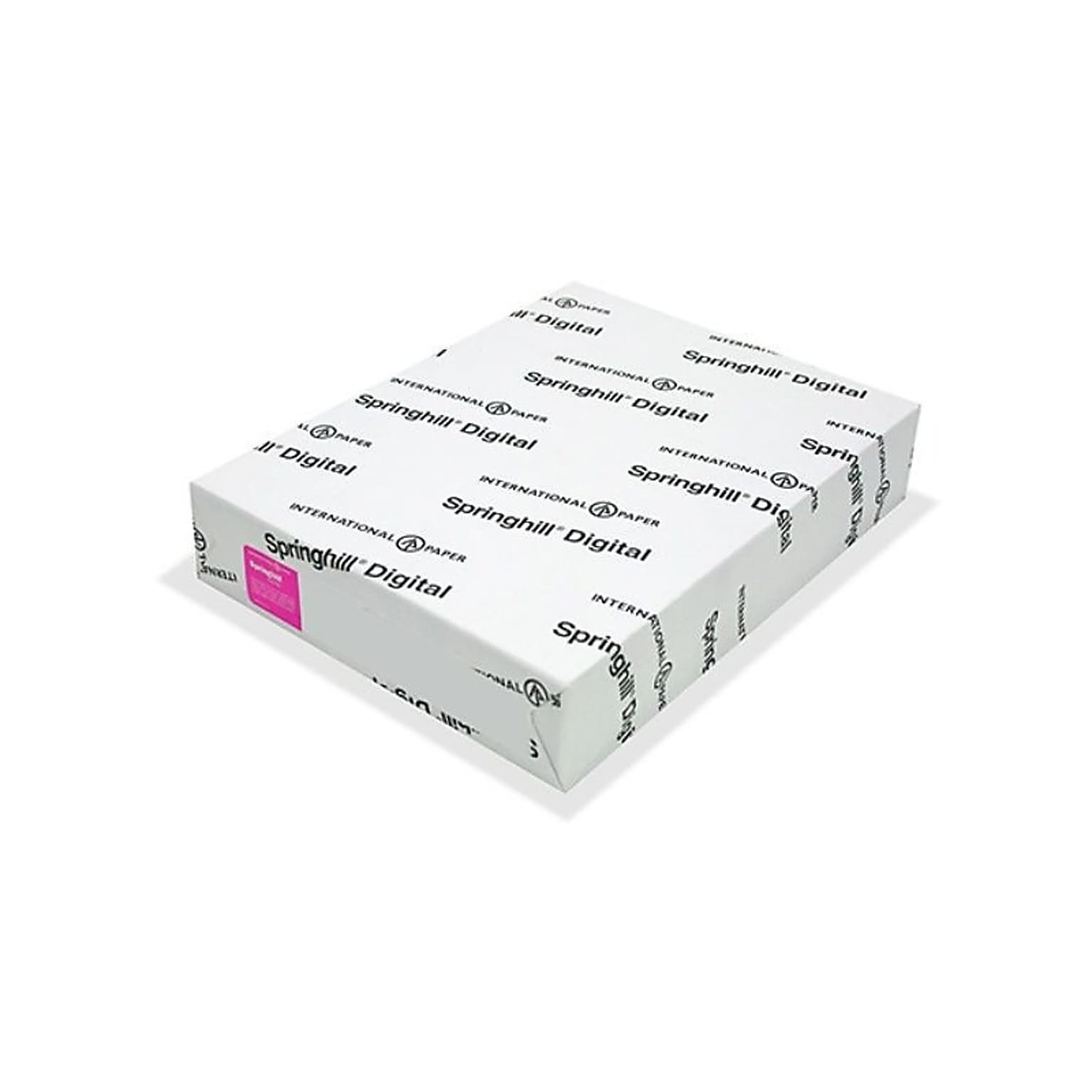 Springhill Vellum Bristol 67 lb. Cover Paper, 8.5 x 14, White, 250 Sheets/Pack (016002)