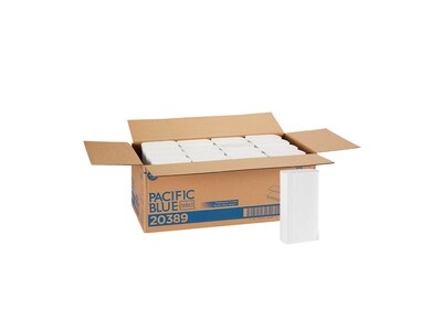 Pacific Blue Select Multifold Paper Towels, 1-ply, 250 Sheets/Pack, 16 Packs/Carton (20389)