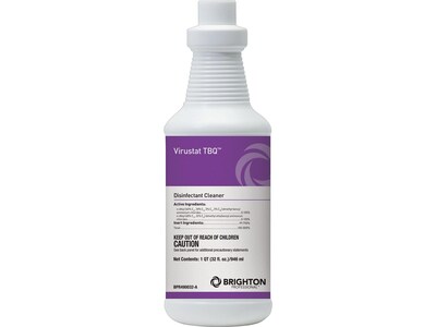 Brighton Professional™ Virustat TBQ™ Disinfectant Cleaner, 32 Oz. (BPR490032-A-CC)