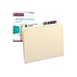 Smead File Folders, Straight-Cut Tab, Letter Size, Manila, 100/Box (10300)