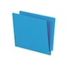 Pendaflex® Letter Straight Cut End Tab File Folder w/3/4 Expansion, Blue, 100/Pack