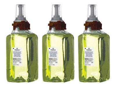 Brighton Professional Foaming Hand Soap Refill for BP12 Dispenser, Citrus Ginger Scent, 1250 ml., 3/Carton (21891)