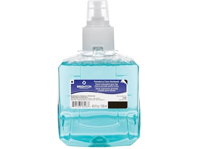 Brighton Professional Foaming Hand Soap Refill for LTX 12 Dispenser, Pomeberry Scent, 1200 ml, 2/Car