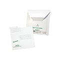 6 x 5.88 CD & DVD Mailer, White, 10/Box (QUA64112)