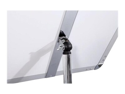 Quill Brand® Sign Holder, 8.5" x 11", Metallic (28069)