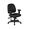 Work Smart Fabric Task Chair, Black (43808-231)