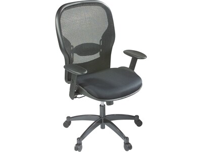 Space Seating 23 Series Fabric Manager Chair, Black (2300)