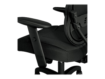 HON Wave Mesh Mid-Back Chair, Synchro-Tilt, Adjustable Arms, Black Sandwich Mesh (BSXVL712MM10)