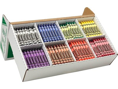 Crayola Classpack Crayons, 400/Box (52-8038)