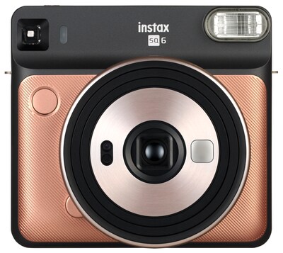 Fuji Instax® SQUARE SQ6 Instant Camera, Blush Gold (16581460)