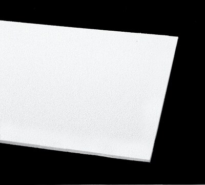 Armstrong Dune Square Lay In Ceiling Tile, 2x2 White, Pack of 16 (1772)