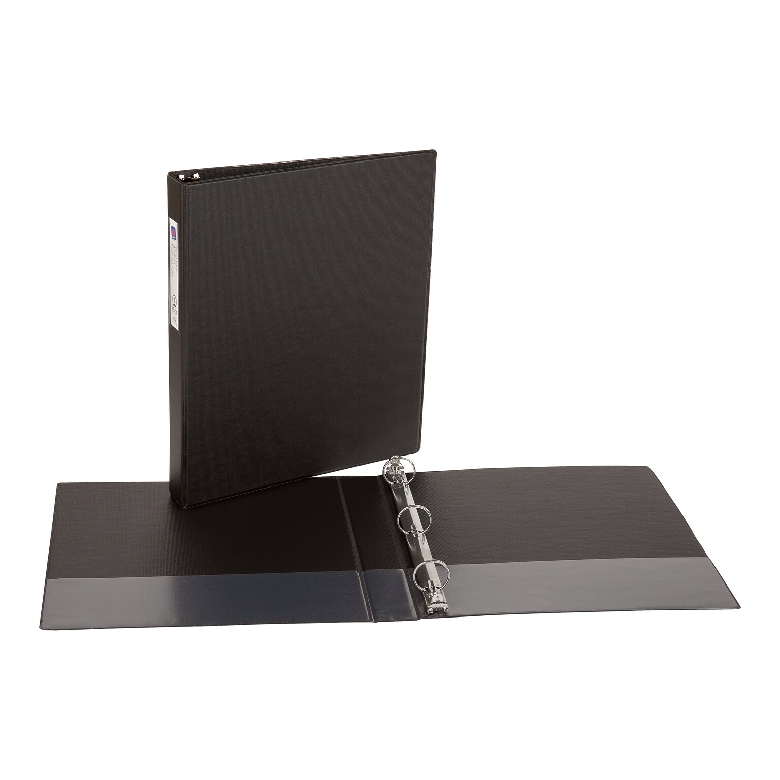Avery 1 3-Ring Non-View Binders, Matte Black (04301)