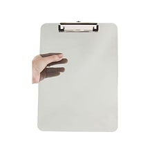 JAM Standard Plastic Clipboard, Smoke (340926884)