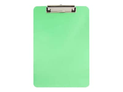 JAM Standard Plastic Clipboard, Translucent Green (340926880)