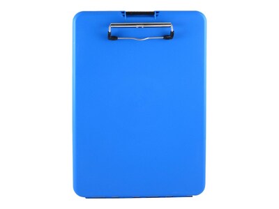 Saunders SlimMate Polypropylene Storage Clipboard, Blue (00559)