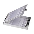 Officemate Aluminum Storage Clipboard, Silver (83200)