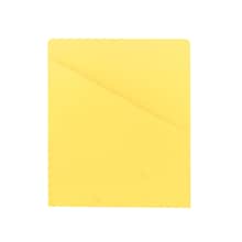 Smead Paper Stock File Jacket, Letter Size, Yellow, 25/Pack (75434)
