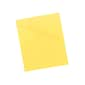 Smead Paper Stock File Jacket, Letter Size, Yellow, 25/Pack (75434)