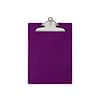 Saunders US-Works Plastic Clipboard, Letter Size, Purple (21606)