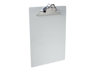 Saunders Recycled Aluminum Clipboard, Legal Size, Silver (22519)