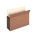 Smead Paper Stock File Pocket, 5.25 Expansion, Letter Size, Redrope, 5/Box (73206)