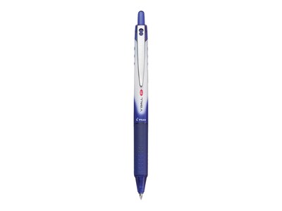 Pilot VBall RT Retractable Rollerball Pens, Extra Fine Point, Blue Ink, Dozen (26107)
