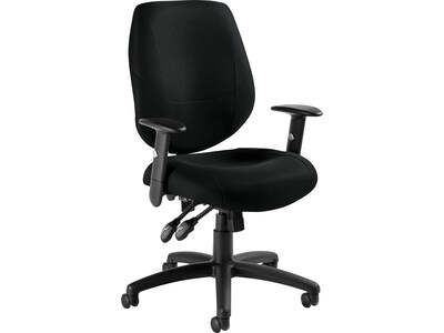 Offices To Go Fabric Task Chair, Patterned Black (OTG11631B)