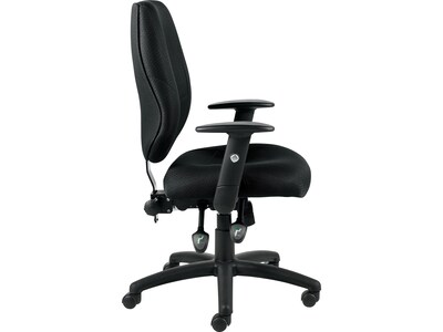 Offices To Go Fabric Task Chair, Patterned Black (OTG11631B)