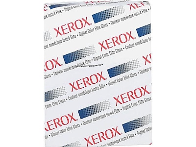Xerox Digital Elite Gloss 8.5 x 11 Cover Paper, 80 lbs., 94 Brightness, 250/Ream (3R11458)