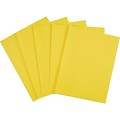 Staples Brights Multipurpose Colored Paper, 20 lbs., 8.5 x 11, Yellow, 500/Ream (25204)