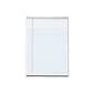 TOPS Docket Notepad, 8.5" x 11.75", Wide, White, 70 Sheets/Pad (TOP 63631)