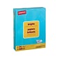 Staples® Brights Multipurpose Paper, 24 lbs., 8.5" x 11", Blue, 500/Ream (20101)