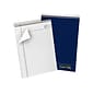 Ampad Gold Fibre Designer Series Notepad, 8.5" x 11.75", Wide, White, 70 Sheets/Pad (20-815)