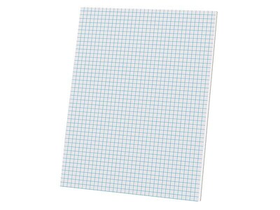 Ampad Notepad, 8.5" x 11", Graph, White, 50 Sheets/Pad (TOP22-000)