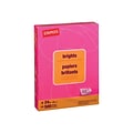 Staples® Brights Multipurpose Paper, 24 lbs., 8.5 x 11, Fuchsia, 500/Ream (20109)