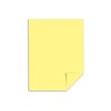 Exact Multipurpose Paper, 90 lbs., 8.5 x 11, Canary Yellow, 250/Pack (49141)