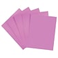 Staples Brights Multipurpose Colored Paper, 24 lb, 8.5" x 11", Purple, 500/Ream, 10 Reams/Carton (20110A)